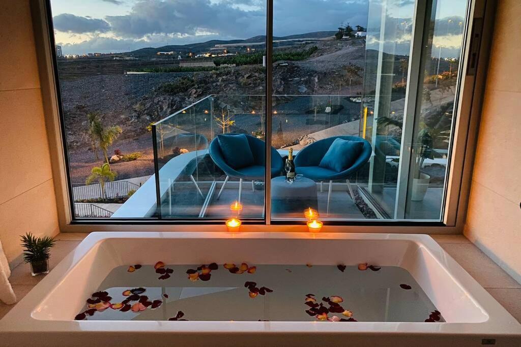Luxury Villa - New Building With Panoramic Sea View Costa Adeje  Luaran gambar
